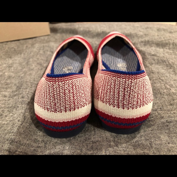 SOLD varsity stripe points rothy’s size 5.5 - Picture 4 of 7